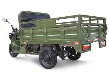 Трицикл электрический Rutrike D4 NEXT 1800 (зеленый)