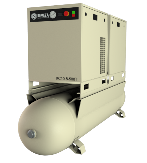 Компрессор спиральный Remeza КС10-8(10)-500Т