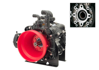 Мембранный насос AR 160 LFP C/F (20 бар, 166,2 л/мин, ВОМ 1"⅜/полый вал 32 мм)