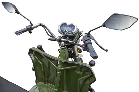 Трицикл электрический Rutrike D4 NEXT 1800 (черный)