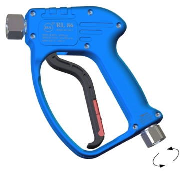 Пистолет PA RL86 (1/2&quot;г.вращ-1/2&quot;г, 180бар, 80л/мин)