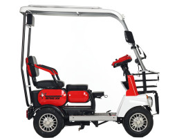 Трицикл электрический Rutrike Лич (красный)