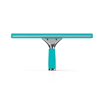 Сгон для окон TTS (25см, фиксир, нерж, резинка, зеленый)