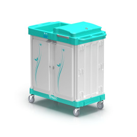 Тележка TTS Magic Line 510S (закр. зона хранения и закр. 2 выдвиж. ящика)