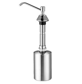 Диспенсер для мыла Nofer 3100 (500мл, встраиваемый в столешницу)