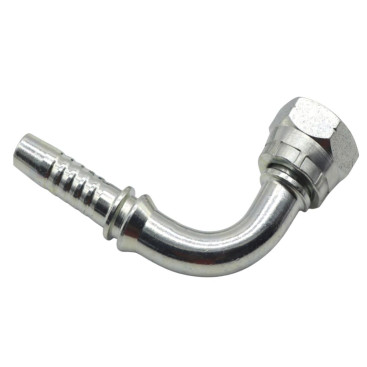 Фитинг высокого давления BSP (DN25, 1&quot;г, 90гр, оцинк) Robin