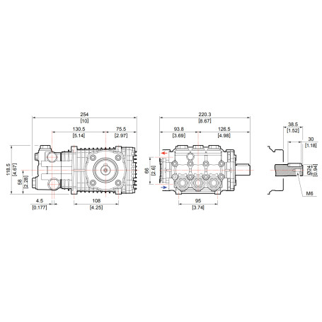 Насос высокого давления Comet FW2 5530S (1450 об/мин)
