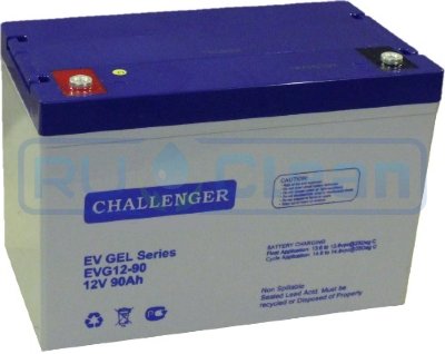 Тяговый аккумулятор CHALLENGER EVG12-90 (12В, 85Ач, GEL)