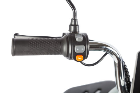 Трицикл электрический Rutrike Gelbert Beta (48/60V, 800W, серо-белый) (0000256-3031)