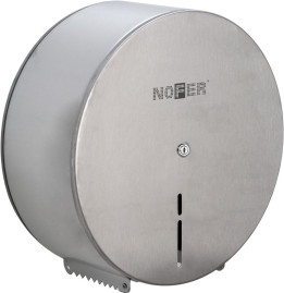 Диспенсер для туалетной бумаги Nofer 05001.XL.S (круглый, нерж, матовый, XL)