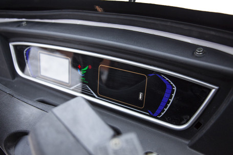 Трицикл электрический Rutrike Рикша NEW 60V1800W (красный)