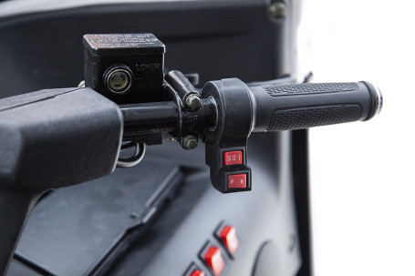 Трицикл электрический Rutrike Рикша NEW 60V1800W (красный)