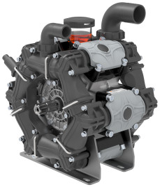 Мембранный насос Comet BPS 300 D (20 бар, 295 л/мин, ВОМ 1"⅜)