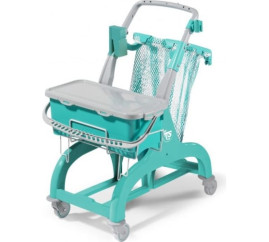 Тележка TTS Hermetic 105 (1х10л, без отжима, зеленый)