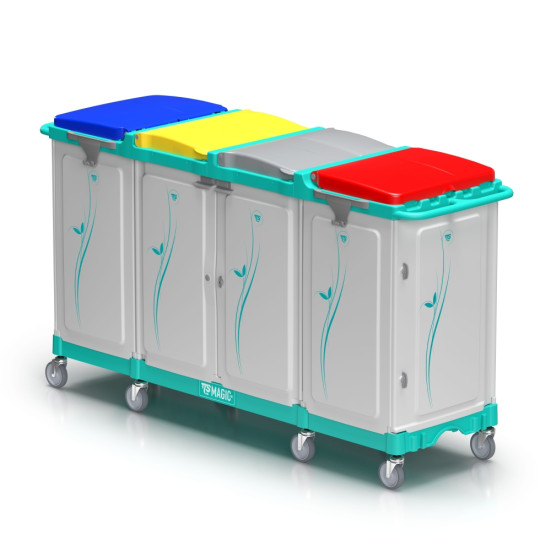 Тележка TTS Magic Line 190P (4 держ. мешка 4х150л) (ML190P0A0000)