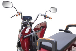Трицикл электрический Rutrike D4 1800 60V1500W (красный)