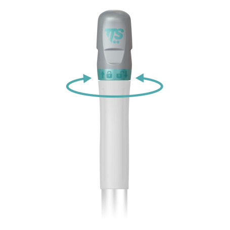 Комплект TTS KIT Blick INFINITY (тел. ручка, рамка 38,5х9,5см, шарнир)