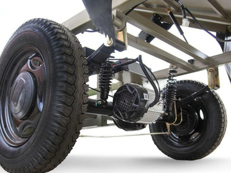 Трицикл электрический Rutrike D4 Next 1800 60V1500W (черный матовый)