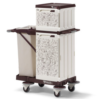 Тележка TTS MagicArt 06 Safety (сервисная для отелей, принт)