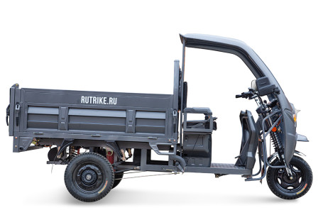 Трицикл электрический Rutrike D5 КАБИНА гидравлика (темно-синий матовый)