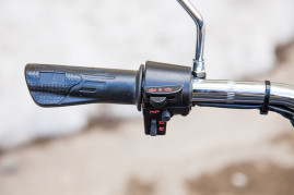 Трицикл электрический Rutrike Вояж-П 1200 60V800W (темно серый, трансформер)