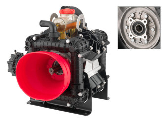 Мембранный насос AR 380 BP C/F (NBR, 20 бар, 367.7 л/мин, ВОМ 1&quot;⅜-полый вал 32 мм)