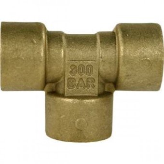 Тройник 3/8&quot;г-3/8&quot;г-3/8&quot;г (350бар, лат) R+M