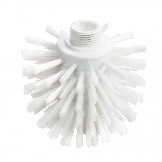 Щетка круглая Haug Bursten (135х120мм, жесткий, белый)