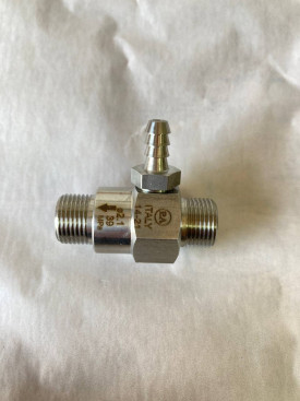 Эжектор без дозировки PA (350бар, 3/8ш-ш, D=2.3мм, нерж)