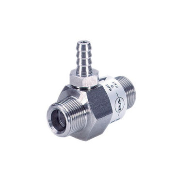 Эжектор без дозировки PA (350бар, 3/8ш-ш, D=2.3мм, нерж)