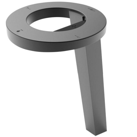 Сушилка для рук Nofer  CONCEPT3 (смеситель, дозатор мыла, черный)