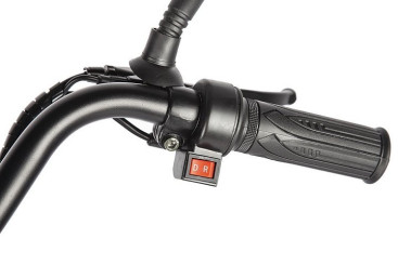 Трицикл электрический Eltreco Porter Fat 500 (серебристый)