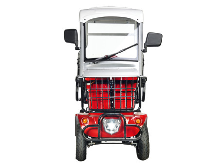 Трицикл электрический Rutrike Gelbert Hara (48/60V, 600W, красный) (0000147-3041)