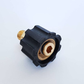 Переходник М22х1.5г-1/4"ш (лат/пласт)