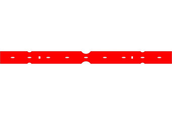 Стяжка передняя Cleanfix (для RA431/501, Linatex)