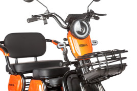  Трицикл электрический Rutrike Gelbert Caf 48V/60V 600Вт (красный)