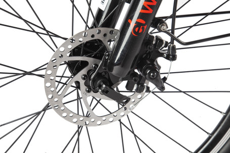 Электровелосипед Eltreco White (бело-зеленый)