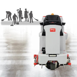 Поломоечная машина Bennett Hussar H120-75R PRO (200Ач, Li)