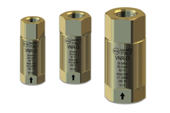 Обратный клапан PA VNR-OHD (3/8&quot;г-3/8&quot;г, 40л/мин, 280бар, лат)