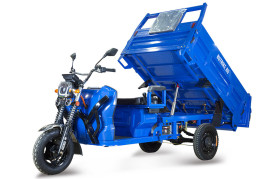 Трицикл электрический Rutrike D5 1700 60V/1200W (черный матовый)