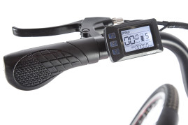 Электровелосипед Eltreco White (бело-синий)