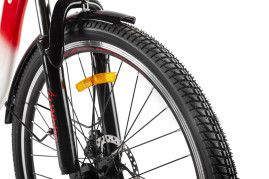 Электровелосипед Eltreco White (бело-синий)