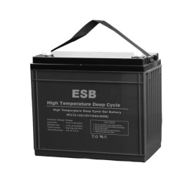 Тяговый аккумулятор ESB HTL12-135 (135Ач, 12В, Gel)