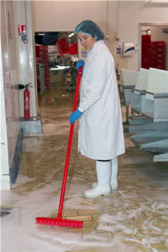 Щетка UST Vikan (400мм, розовый)