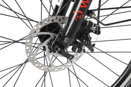 Электровелосипед Eltreco White (бело-серый)