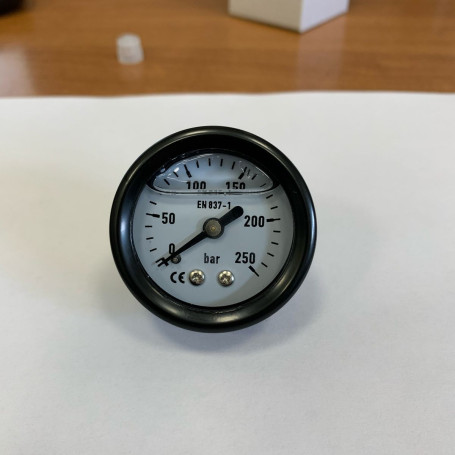 Манометр (250бар, 1/8внеш, 40мм, осевой, металл) TOR