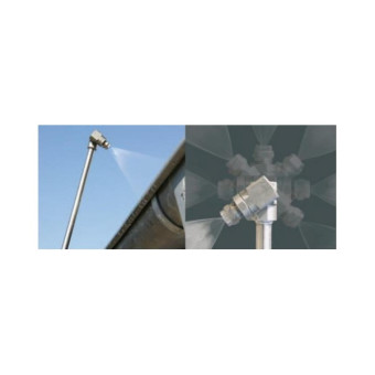 Форсункодержатель поворотный ST330 (М18, 310бар, нерж) R+M