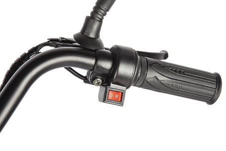 Трицикл электрический Eltreco Porter Fat 500 UP! (темно-синий)