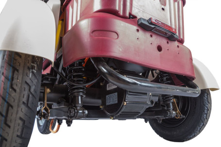 Трицикл электрический Rutrike Gelbert Mercury (48/60V, 650W, синий) (0000265-3048)