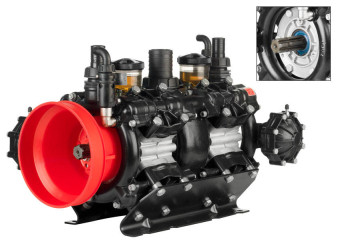 Мембранный насос AR 320 BP TWIN C/C (BlueFlex, 20 бар, 321.2 л/мин, ВОМ 1&quot;⅜)